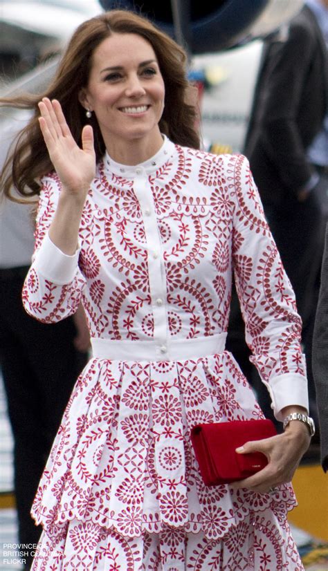 miu miu kate middleton|Kate Middleton Wears Festive Red Ensemble to .